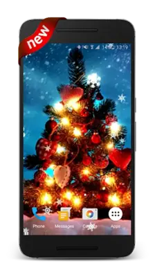 Christmas Tree 3D LWP android App screenshot 9