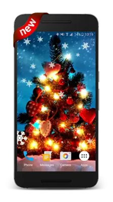 Christmas Tree 3D LWP android App screenshot 8